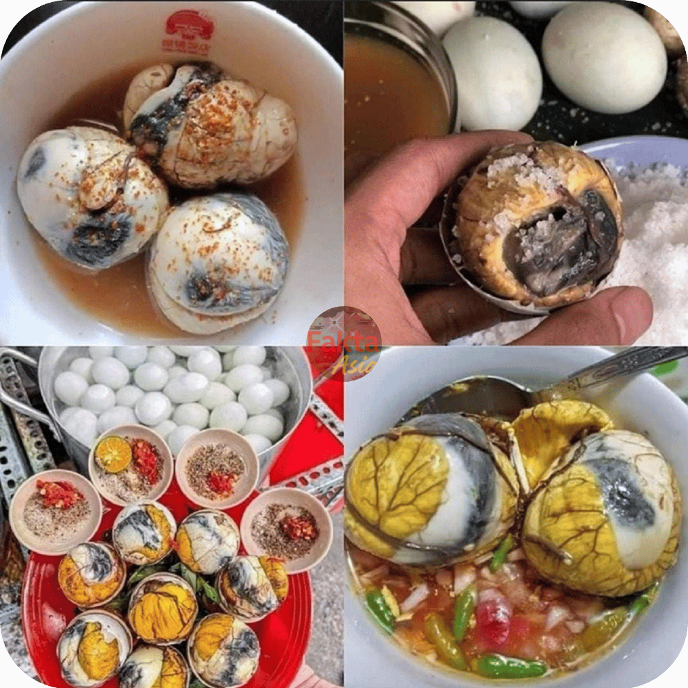 Telur balut khas Filipina